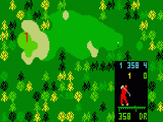 Chip Shot Super Pro Golf screenshot 3 for Intellivision